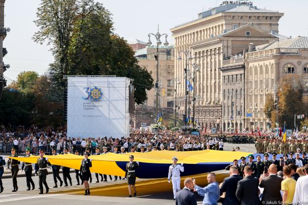 Prezydent RP na uroczystościach z okazji 30-lecia Niepodległości Ukrainy