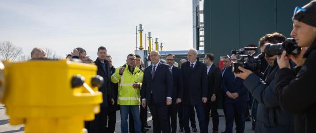 Wicepremier Jacek Sasin: Inwestujemy w infrastrukturę przesyłową gazu zapewniając bezpieczeństwo energetyczne Polaków