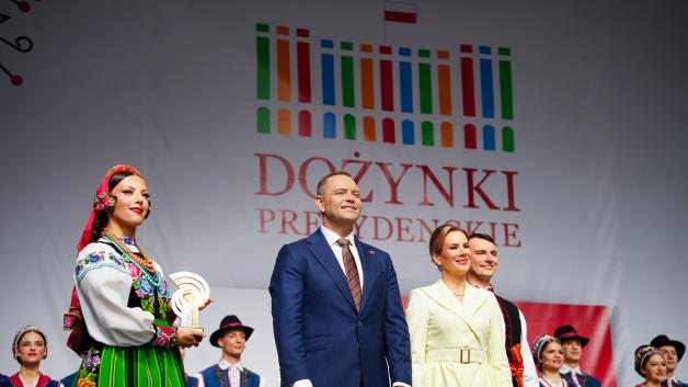 [VIDEO] Wielkie Święto Plonów w Pałacu Prezydenckim