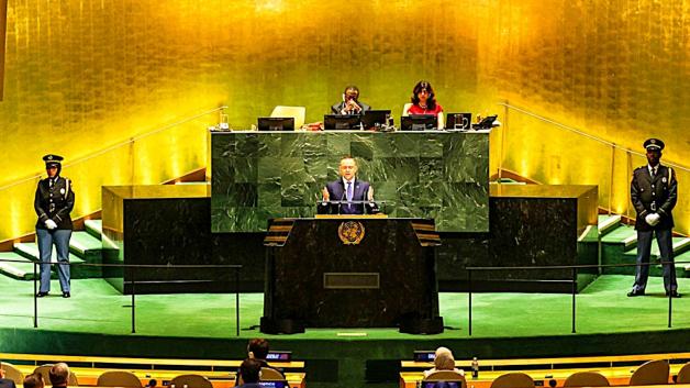 [VIDEO]Prezydent Karol Nawrocki w ONZ: Polska nie da się zastraszyć, a decyzje dziś kształtują jutro mieszkańców